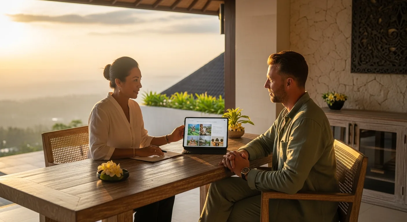 Coworking Villa Amenities Bali — Workspace, Fiber, Concierge